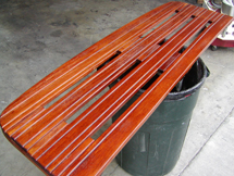  Refurbished Teak swim Platform